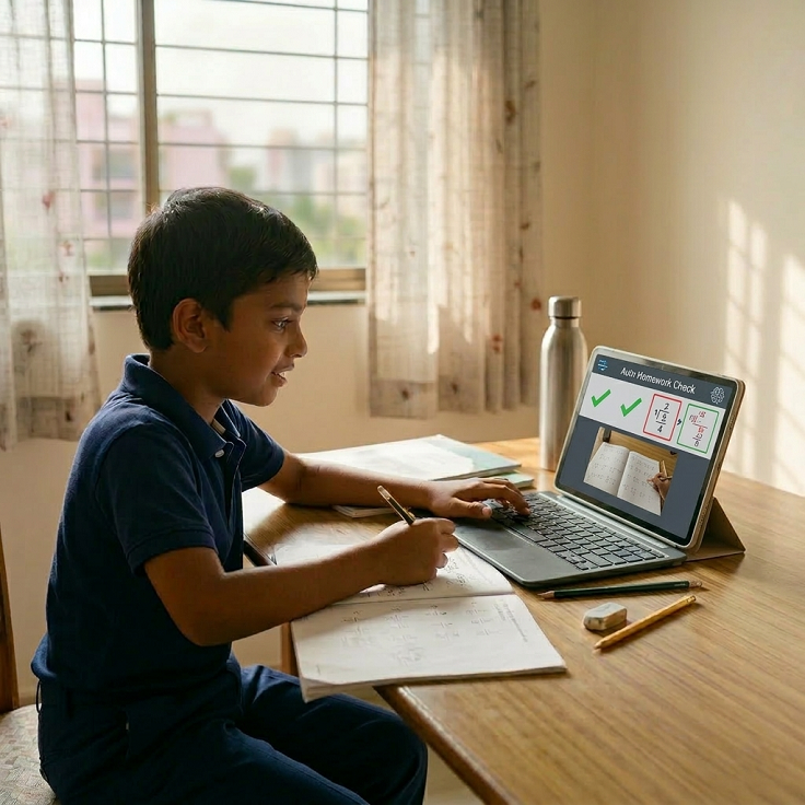 Auto Homework Check Helps Students Learn Better